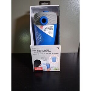 NEW Shaper Image Breeze Blast Ultra Personal Air Cooler Portable Indoor/Outdoor